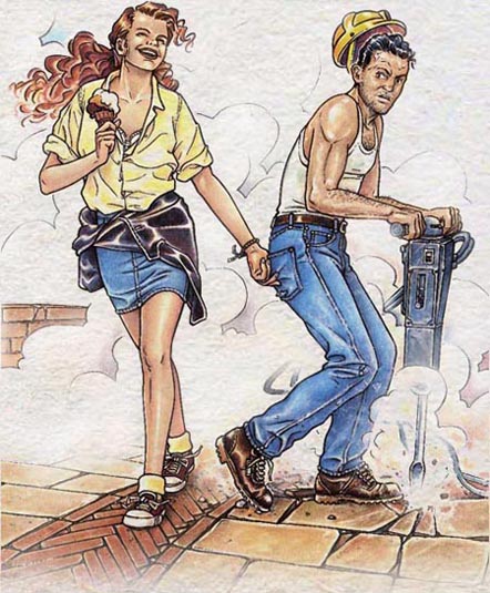 copertina rivista fumetto