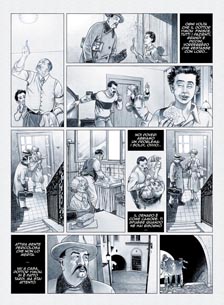 tavola di fumetto di fabrizio faina 2